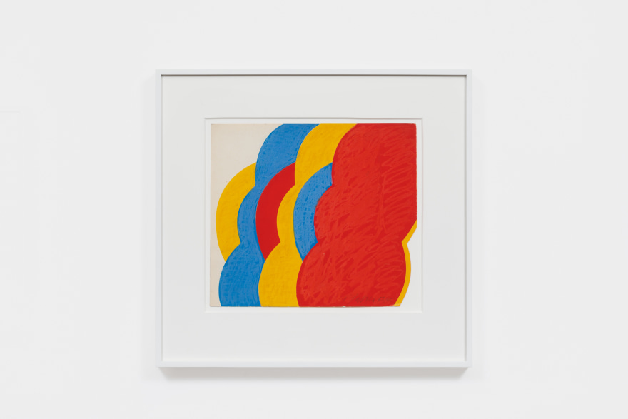 Georg Karl Pfahler Untitled (Tex Series), 1963-1965 Collage &amp; drawing 9 3/4 x 11 1/8 in 24.7 x 28 cm (GKA21.034)