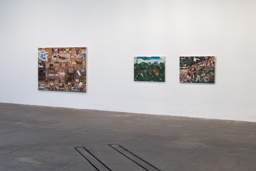 Installation view of Andrea Joyce Heimer, Heartbreak on the high plains, (May 5 - June 17, 2023). Nino Mier Gallery, Marfa.