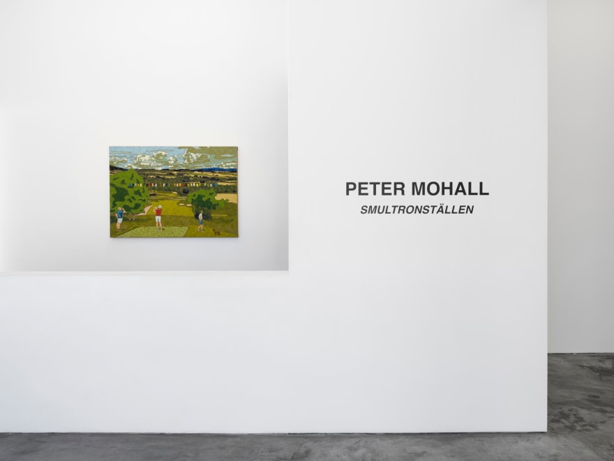 Installation View of PETER MOHALL Smultronst&auml;llen | January 5 - February 17, 2024 | Nino Mier Gallery Los Angeles