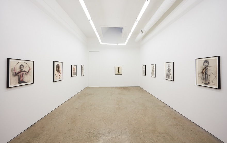 Installation View of &quot;Face Farces&quot; (2019) from Entrance