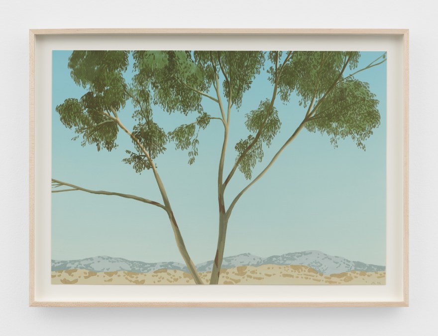 Jake Longstreth Untitled, 2022 Oil on paper 16 1/2 x 22 1/2 in (framed) 41.9 x 57.1 cm (framed) (JLO22.027)
