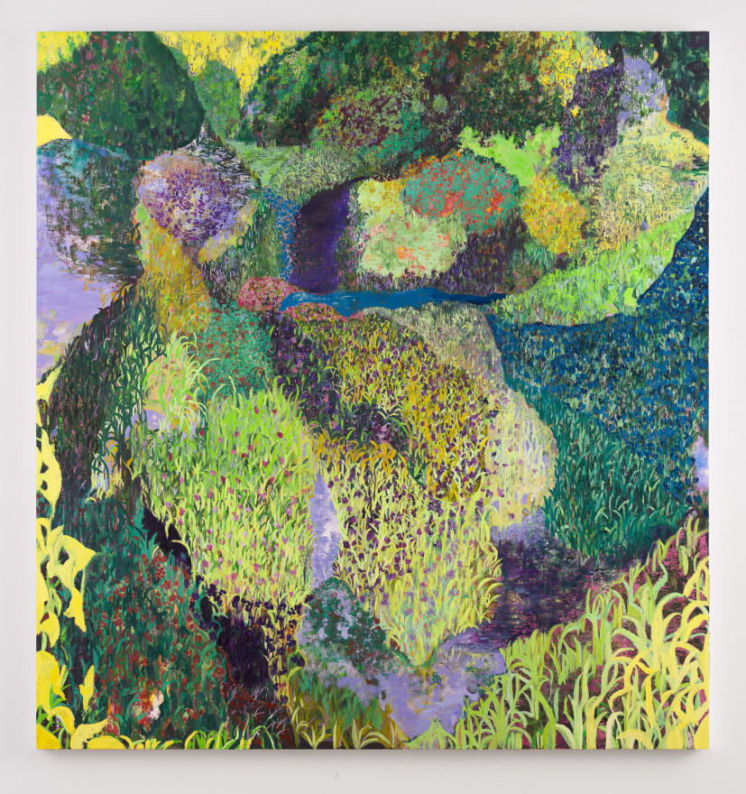 Connie Harrison Grass to Grace, 2025 Signed, titled, and dated on verso Oil and wax on panel 63 x 59 in 160 x 150 cm (CHA25.001)
