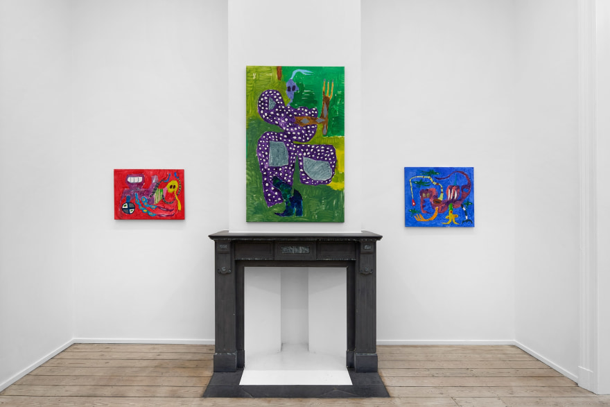 Installation view of Andrey Samarin, Archetypal Images, Nino Mier Gallery, Brussels, January 18 &ndash; February 28, 2025