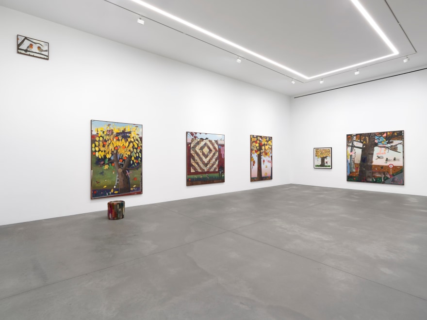 Installation view of Pieter Jennes,&nbsp;Bird Tales, Nino Mier Gallery, 62 Crosby, September 7 &ndash; October 12, 2024