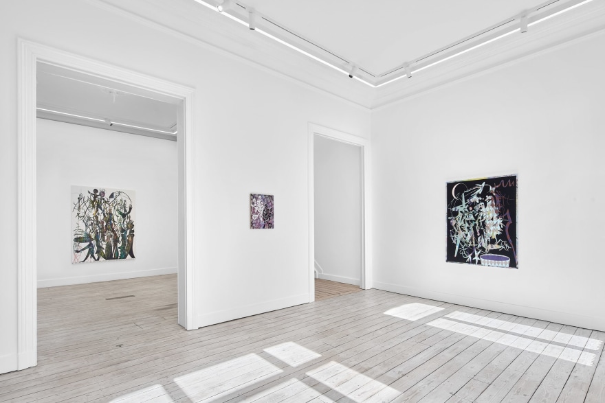 Installation view of Ana Villagomez, Sweet Subterraneans, Nino Mier Gallery, Brussels, April 22 – May 31, 2025