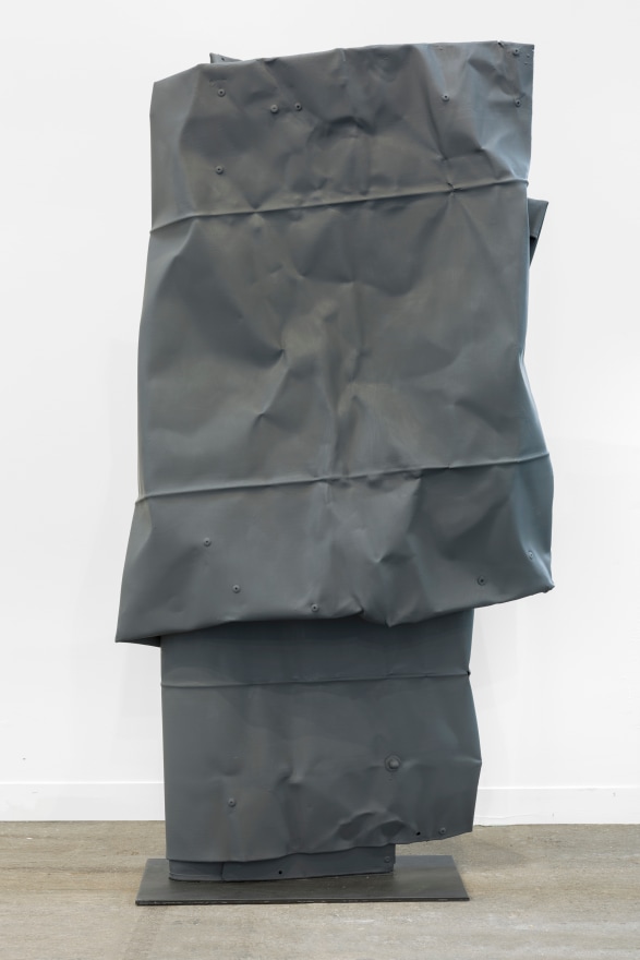 Anna Fasshauer, Deep Pockets, 2019, Metal paint on aluminum, 51 x 29 x 7 in (130 x 73 x 19 cm), AF19.001