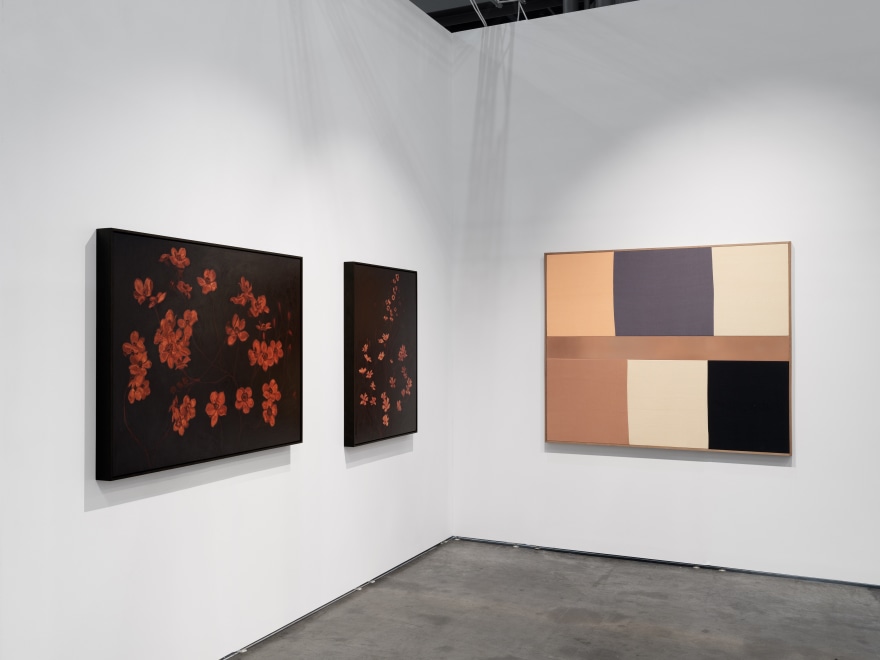Installation view of Untitled Houston, Nino Mier Gallery, Booth #A23 (September 18 - 21, 2025)