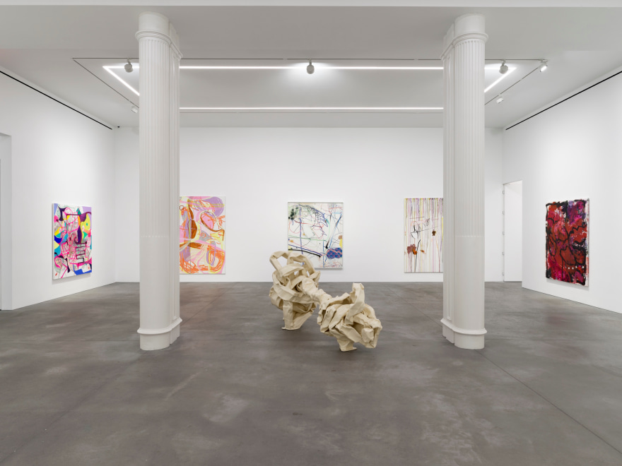 Installation view of aligned, Nino Mier Gallery, Soho, February 12 &ndash; March 22, 2025