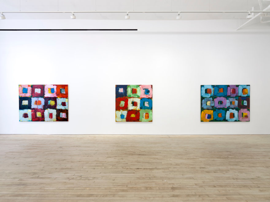 Installation view of Lucienne O'Mara, Eternity In An Hour, 380 Broadway, September 6 &ndash; October 12, 2024