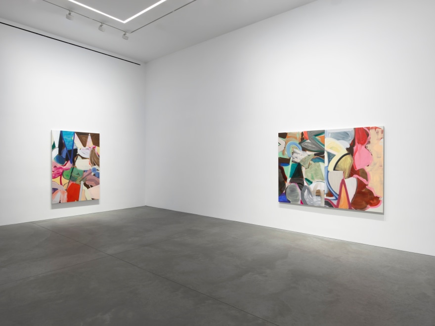 Installation view of Liliane Tomasko, POEM THINGS, Nino Mier Gallery, SoHo, September 3 – October 18, 2025