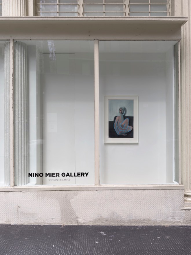Installation view of Jonathan Wateridge, Works on Paper, Nino Mier Gallery, Tribeca, September 5 &ndash; October 18, 2025