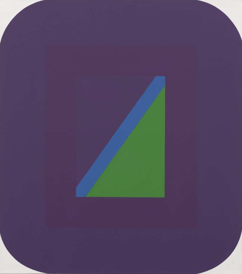 Georg Karl Pfahler
Metro Mo Nr. I, 1966-1974
Acrylic on canvas
70 7/8 x 63 in
180 x 160 cm
(GKA25.006)