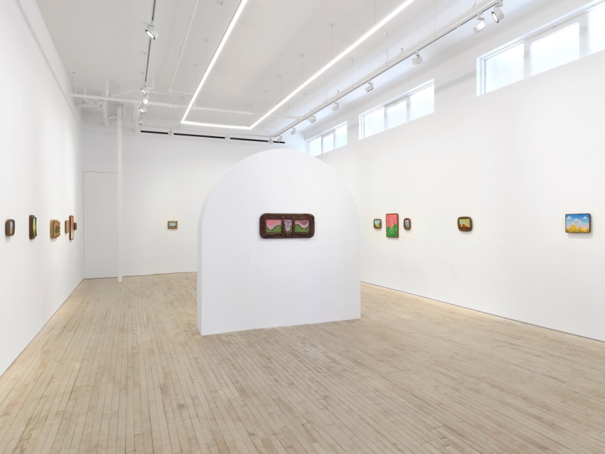 Installation view of Karel Dicker, tamed flowers, Nino Mier Gallery, Tribeca, June 27 &ndash; August 8, 2025