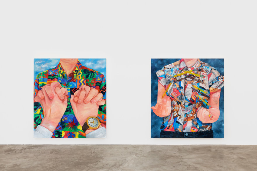 Installation View 4 of Rebecca Ness: Pieces of Mind (July 10&ndash;August 31, 2020). Nino Mier Gallery, Los Angeles, CA