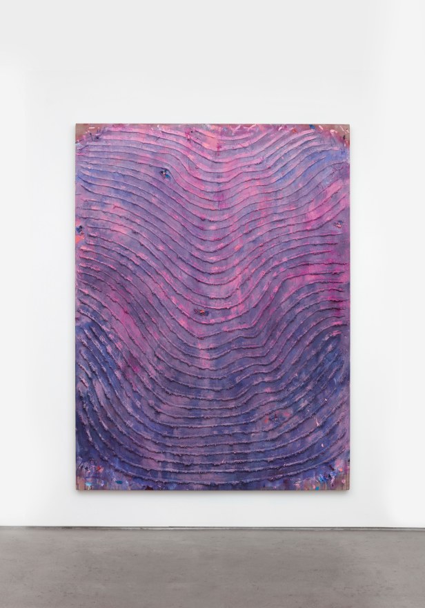 Andrew Dadson Magenta Wave, 2021 Oil and acrylic on linen 80 x 60 x 2 1/2 in 203.2 x 152.4 x 6.3 cm (ADA21.008)