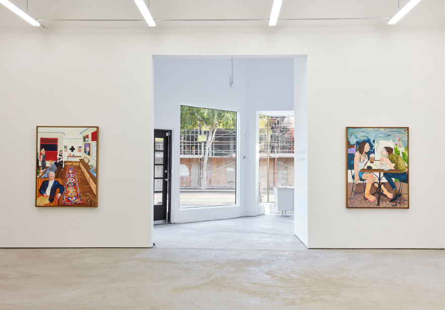 Installation view 2 of Celeste Dupuy-Spencer: And a Wheel on the Track (April 2 &ndash; May 14, 2016), Nino Mier Gallery, Los Angeles