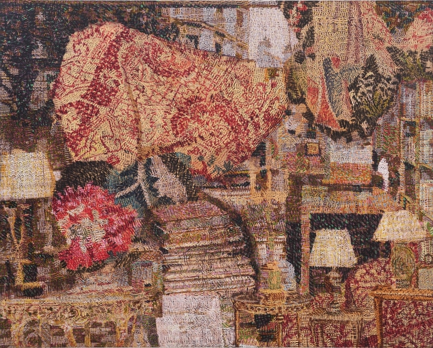 Gregory Hodge Shop Front, 2025 Acrylic on linen 63 x 78 3/4 in 160 x 200 cm (GHO25.008)