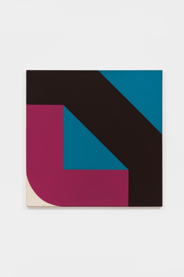 Georg Karl Pfahler S-RO, 1967-1970 Acrylic on canvas 31 1/2 x 31 1/2 x 3/4 in 80 x 80 x 2 cm (GKA21.008)