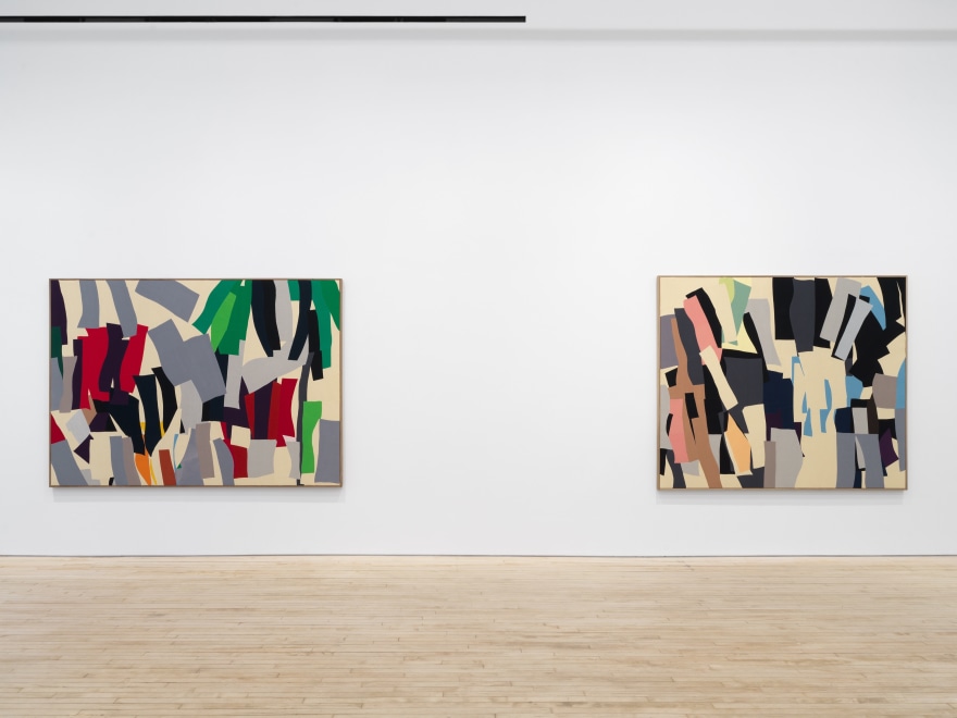 Installation view of Ethan Cook, Free Hand, Nino Mier Gallery, Tribeca, April 4 &ndash; May 9, 2025