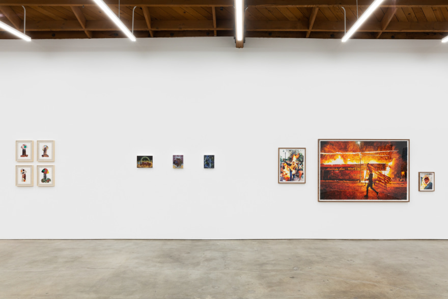 Installation View of Gest (December 15, 2020&ndash;January 31, 2021) Nino Mier Gallery, Los Angeles, CA 10