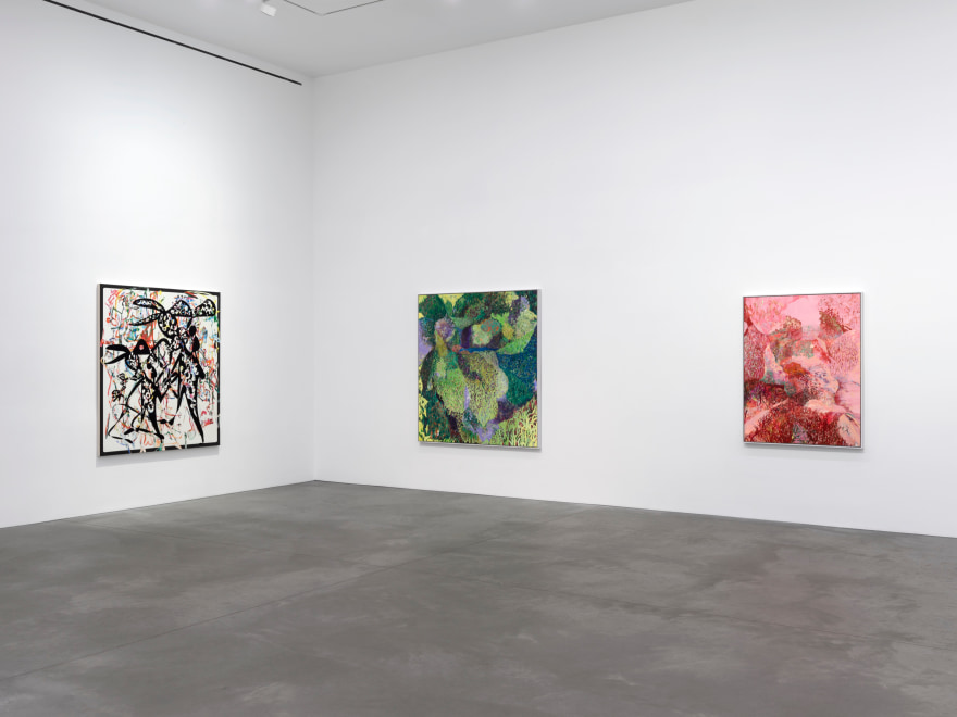 Installation view of Strata, Nino Mier Gallery, SoHo, June 26 – August 8, 2025