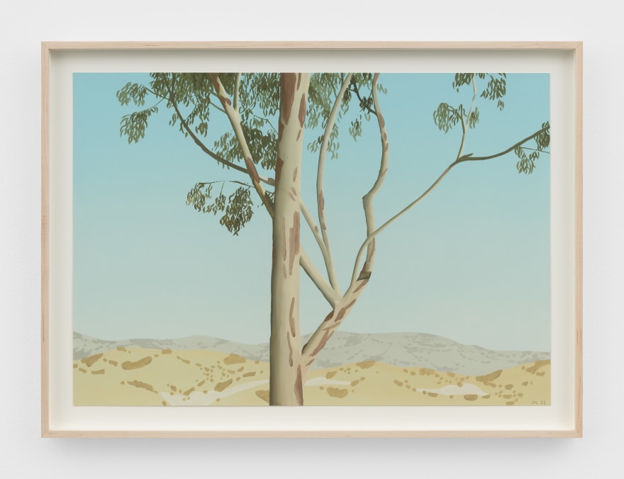 Jake Longstreth Untitled, 2022 Oil on paper 16 1/2 x 22 1/2 in (framed) 41.9 x 57.1 cm (framed) (JLO22.028)