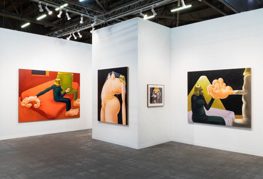 Installation view 2 of Louise Bonnet at The Armory Show, 2019