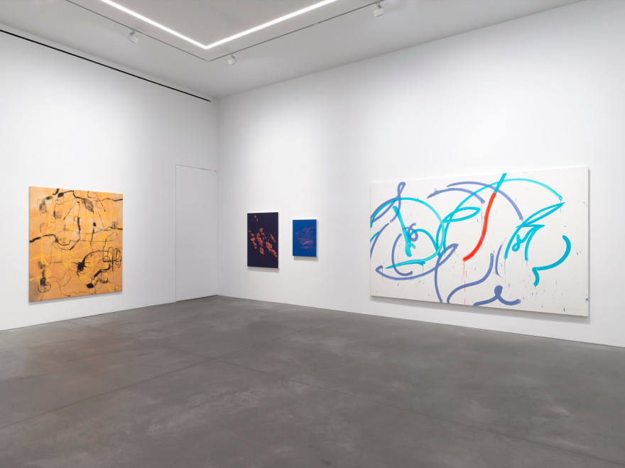 Installation view of aligned, Nino Mier Gallery, Soho, February 12 &ndash; March 22, 2025