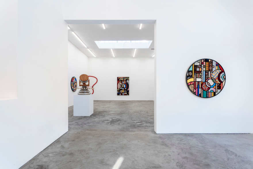 Installation View of Nevin Aladag, SOCIAL FABRIC, February  18 - March 19, 2022 Nino Mier Gallery