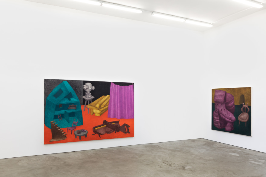 Installation View of &quot;Behind the Curtain&quot; and &quot;A Place of Our Own&quot;