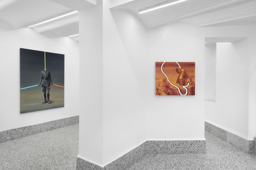 Installation view of PACO POMET, Some New Disorders | BRUSSELS | ALLARD 41  November 17 - December 16, 2023