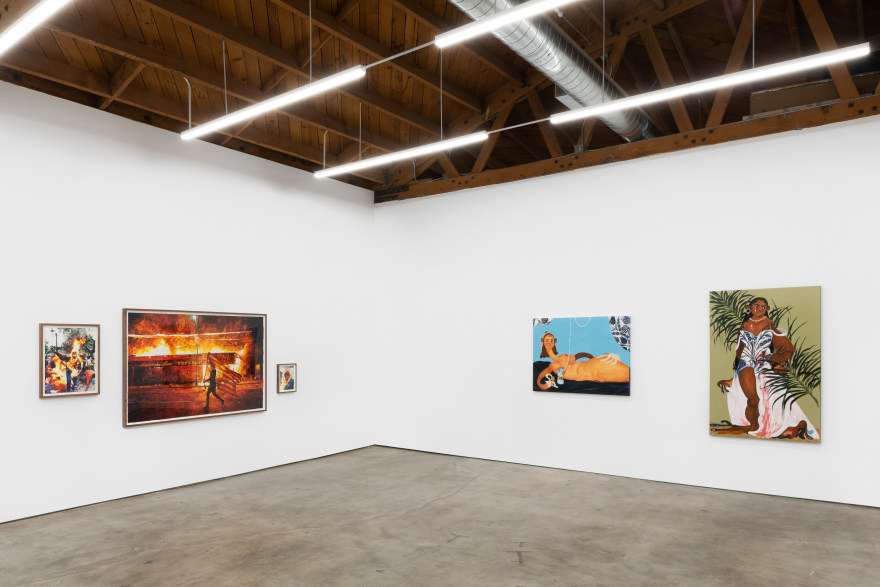 Installation View of Gest (December 15, 2020&ndash;January 31, 2021) Nino Mier Gallery, Los Angeles, CA 1