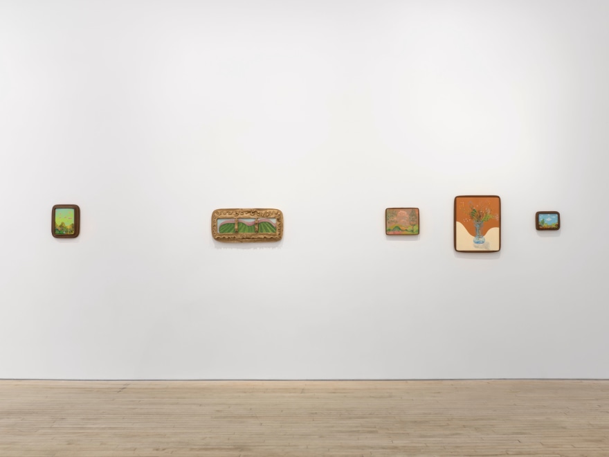 Installation view of Karel Dicker, tamed flowers, Nino Mier Gallery, Tribeca, June 27 &ndash; August 8, 2025