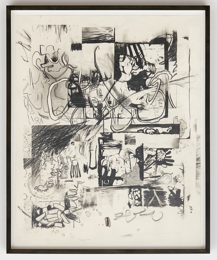 Jan-Ole Schiemann, Osc Mix (series), 2015, Graphite on paper, 23.6 x 19.7 inches (60 x 50 cm), JS15.035