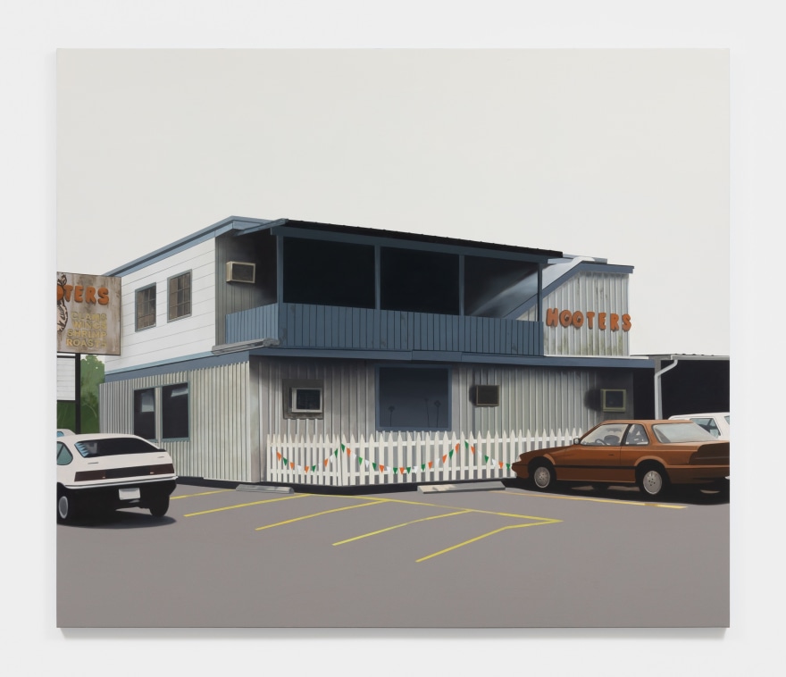 Jake Longstreth The First Hooters, 2021 Oil on canvas 72 x 84 in 182.9 x 213.4 cm (JLO21.020)