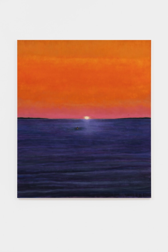 Kasper Sonne Sunset, 2023 Oil on linen 76 3/8 x 64 5/8 in 194 x 164 cm (KSO22.018)