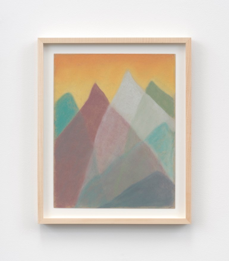 Rachel Garrard Untitled, 2024 Pastel on archival paper 11 x 14 in 27.9 x 35.6 cm ​​​​​​​(RGA24.018)