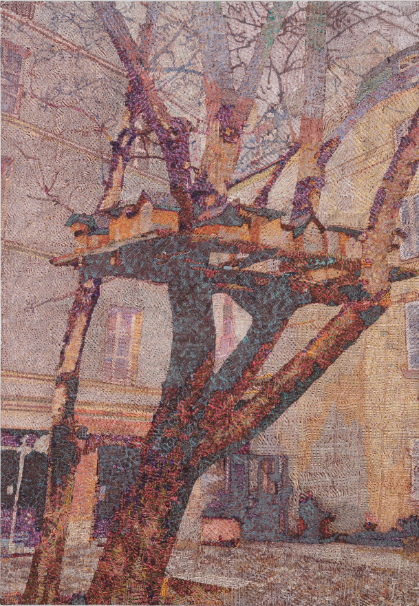 Gregory Hodge Morning Walk, 2024 Acrylic on linen 90 1/2 x 63 in 230 x 160 cm (GHO24.006)