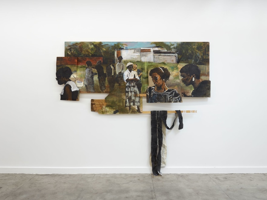 Installation View of Kareem-Anthony Ferreira, Cloth (February 19 - March, 2022) Nino Mier Gallery, Glassell Park