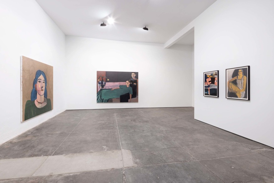 Installation view of M&ograve;nica Subid&eacute;, Ramona, (October 20 - November 19, 2022). Nino Mier Gallery, Marfa.