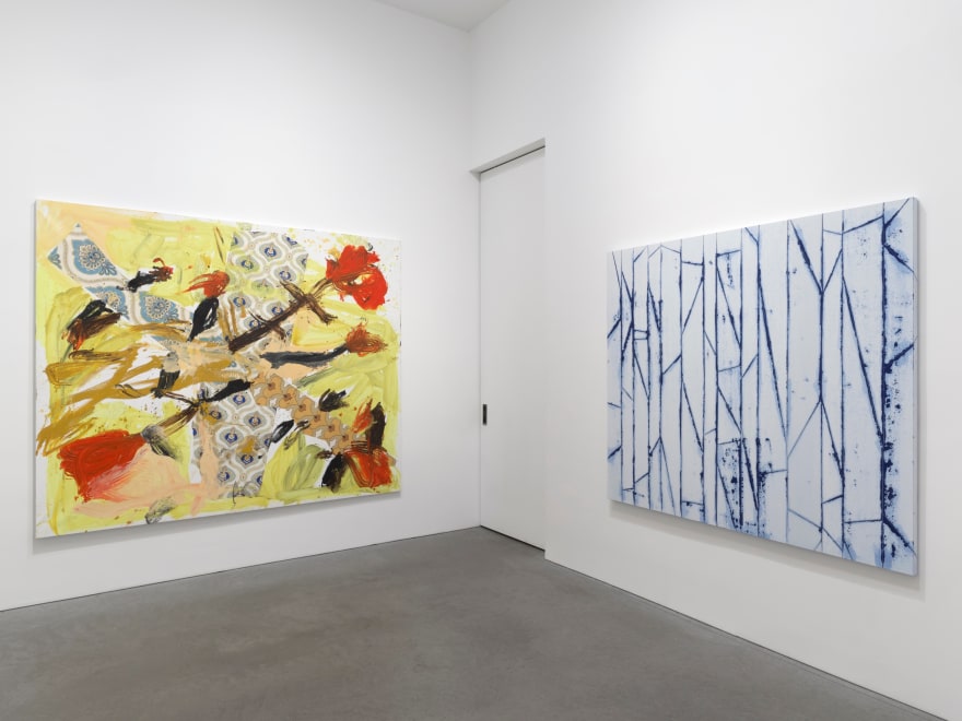 Installation view of aligned, Nino Mier Gallery, Soho, February 12 &ndash; March 22, 2025