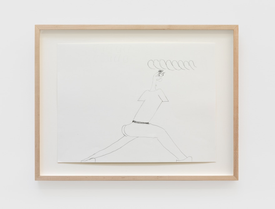 Ulrich Wulff, Untitled, 2019, Graphite on paper, 11 1/2 x 15 3/4 in (29.2 x 40 cm), UWU19.013