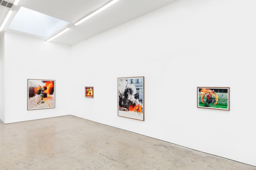 Installation View of Conrad Ru&iacute;z, Wild hearts can&rsquo;t be broken (August 7&ndash; September 11, 2021) Nino Mier Gallery, Los Angeles, CA