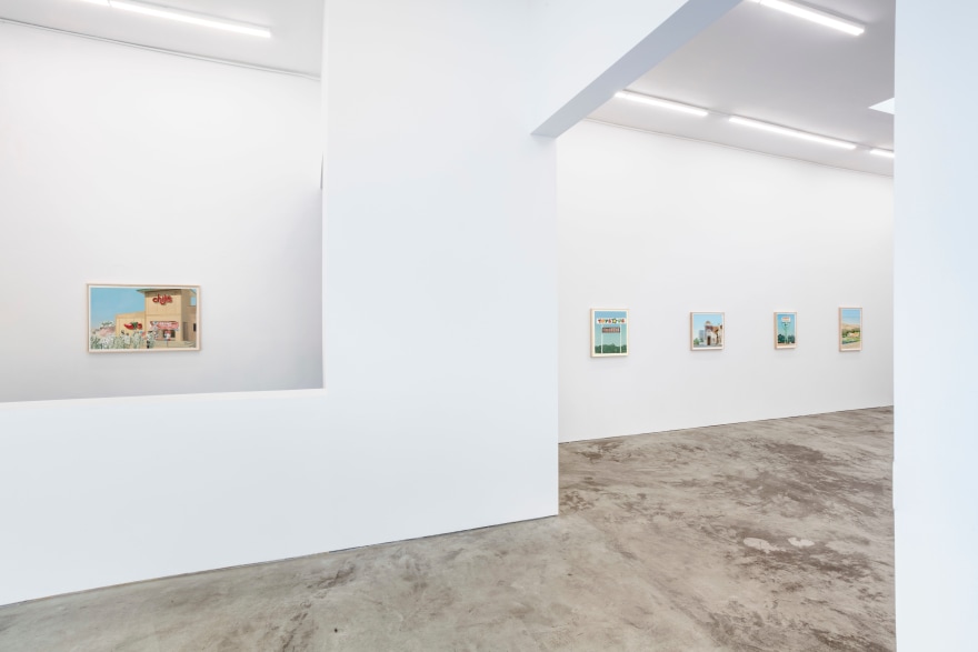 Installtion views of Jake Longstreth, Seasonal Concepts, Nino Mier Gallery, Los Angeles