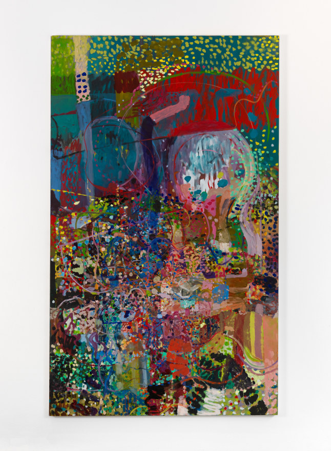 Victoria Morton Soft Eaters Hard Eaters, 2009 Oil on canvas 98 3/8 x 59 1/8 x 1 5/8 in 250 x 150 x 4 cm (VMO22.001)
