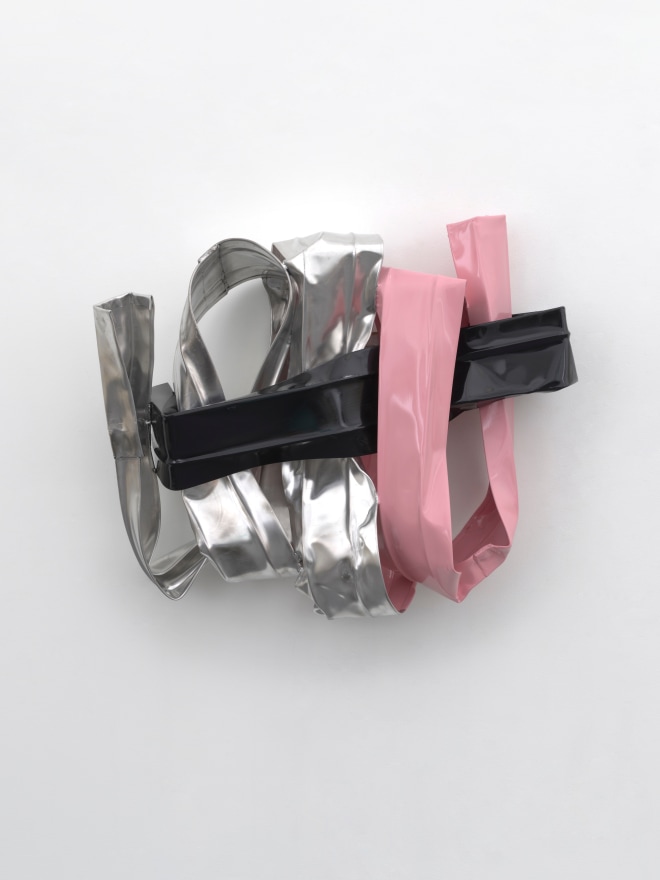 Anna Fasshauer Calypso, 2024 Aluminum and lacquer 47 1/4 x 53 1/8 x 16 7/8 in 120 x 135 x 43 cm (AFA24.004)