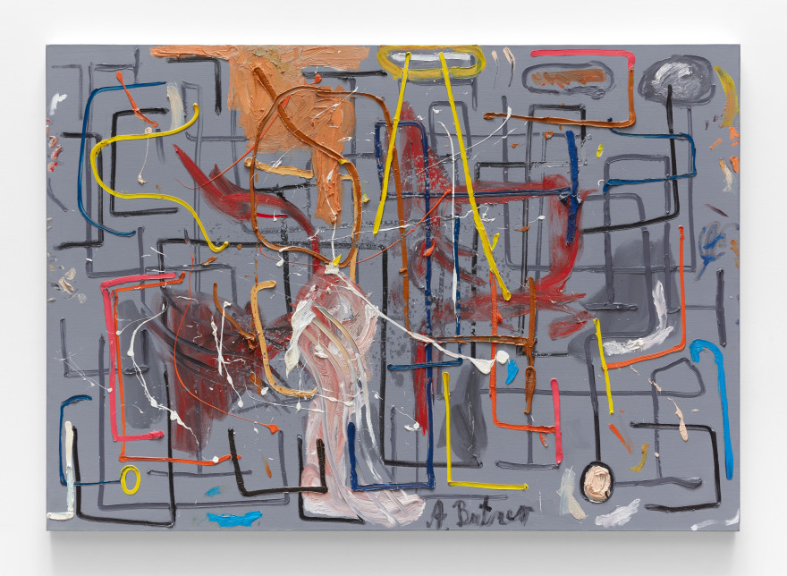 Andr&eacute; Butzer Untitled , 2009 oil on canvas 55 1/8 x 78 3/4 in 140 x 200 cm (AB19.058)
