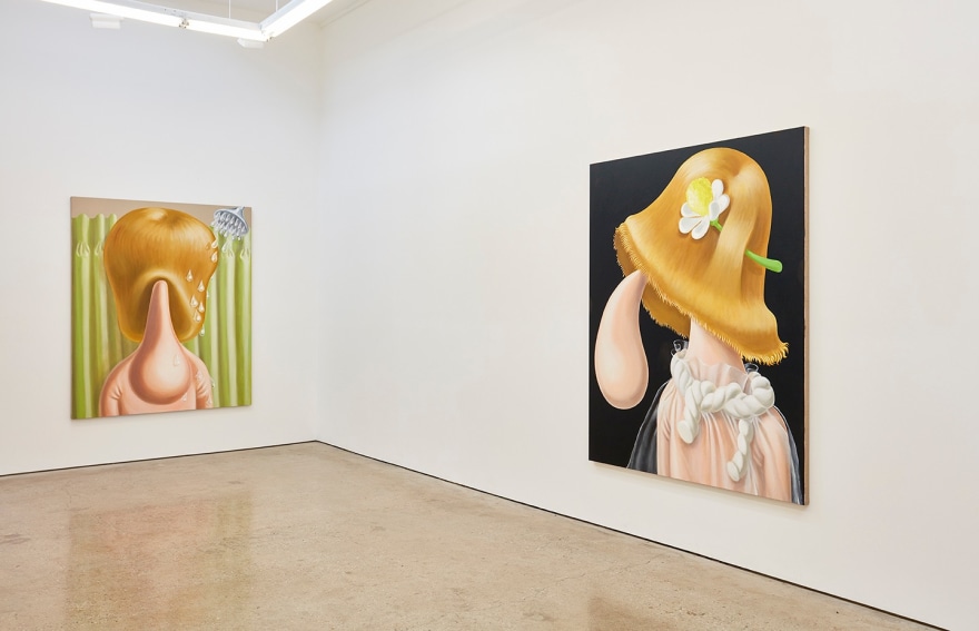 Installation view 4 of Louise Bonnet: Paintings (April 23 &ndash; June 4, 2016), Nino Mier Gallery, Los Angeles