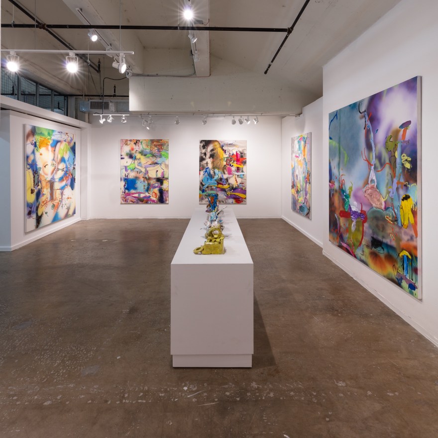 Installation View of Antwan Horfee, Dallas Art Fair, Nino Mier Gallery