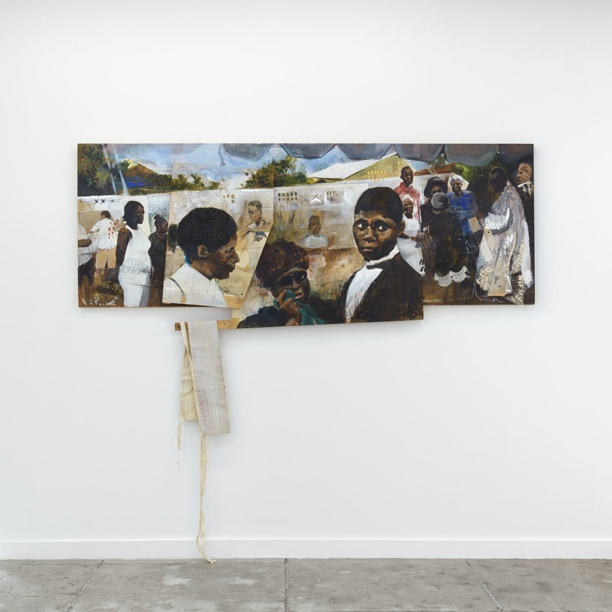 Installation View of Kareem-Anthony Ferreira, Cloth (February 19 - March, 2022) ​​​​​​​Nino Mier Gallery, Glassell Park